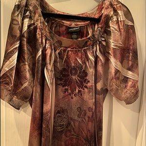 Lane Bryant earth toned blouse... worn once